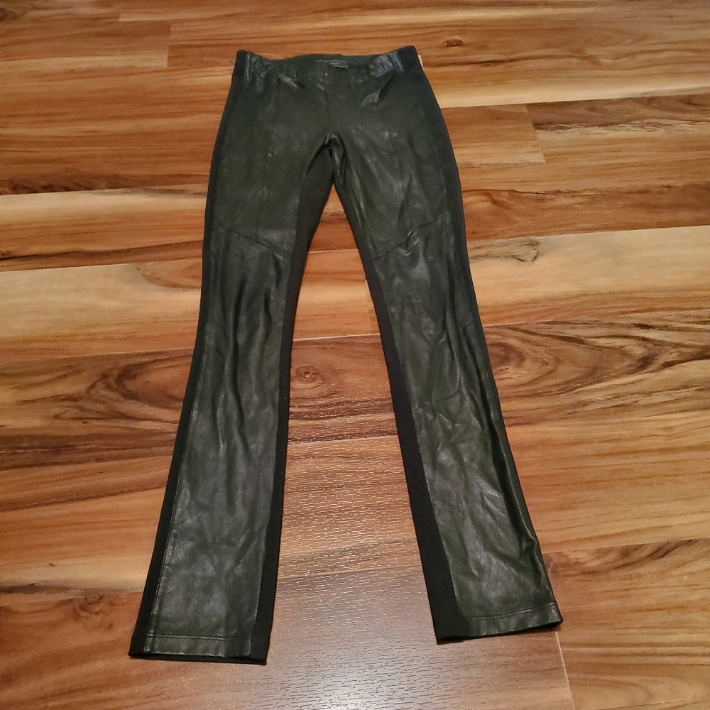 Bcbgmaxazria faux leather leggings